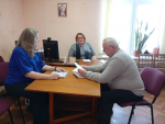 В Лычковском территориальном отделе состоялась важная рабочая встреча.